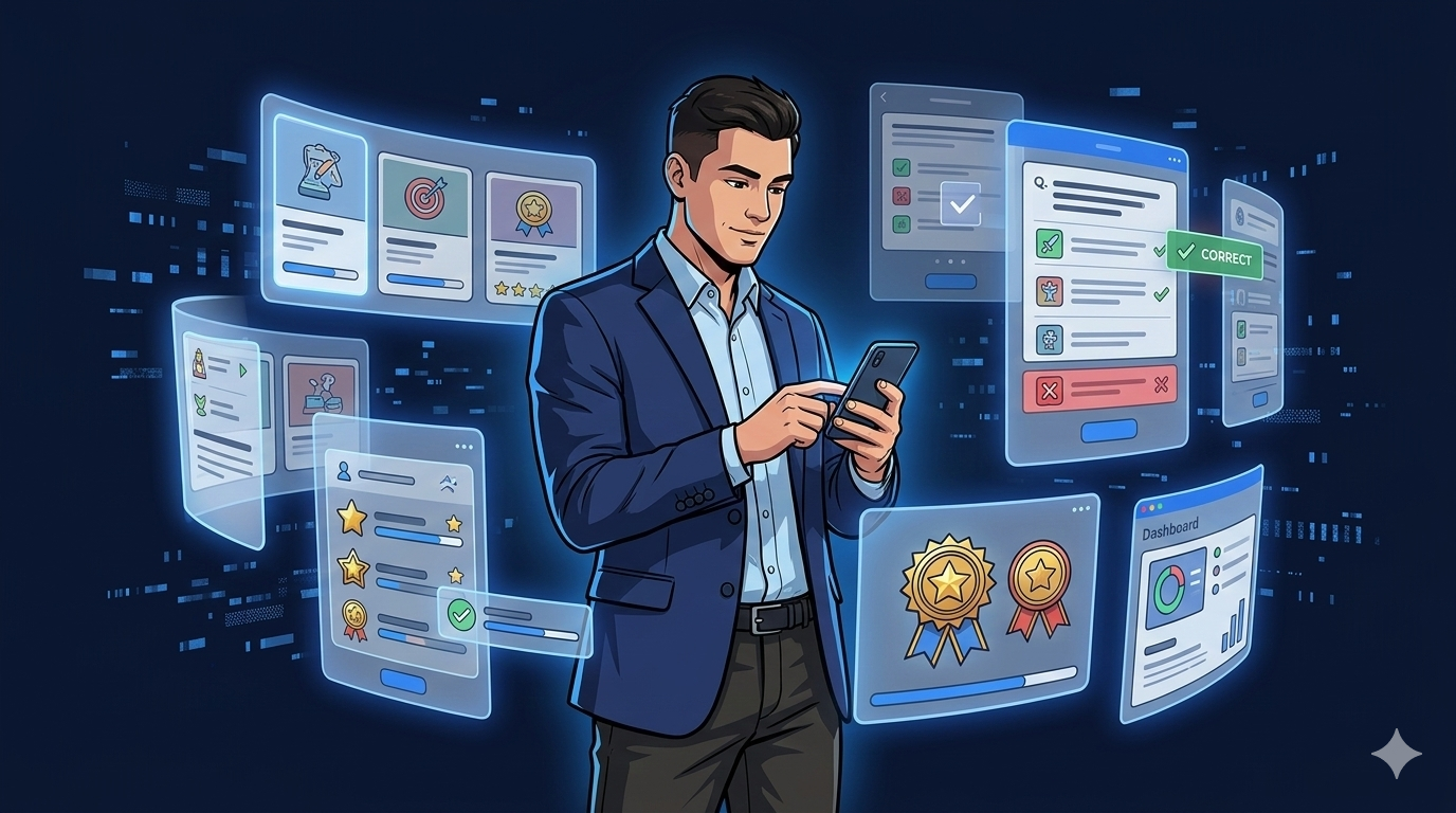 Above Target — story-based certification exam prep